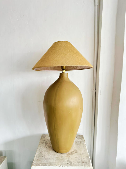 XL Rustic Beige Terracotta Style Lampshade | Japandi Wabi Sabi Inspired Nordic Bohemian Table Lamp, Lamp Shade, Light shade